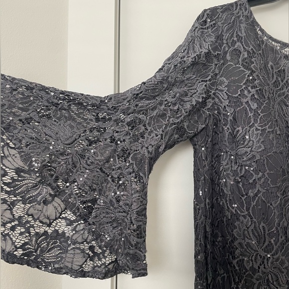 Grey Formal dress - PLUS - Picture 2 of 5